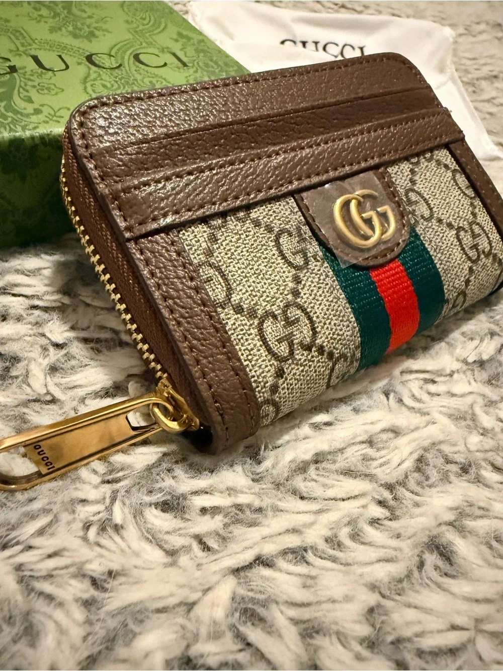 New Card Case Wallet with Web Stripe